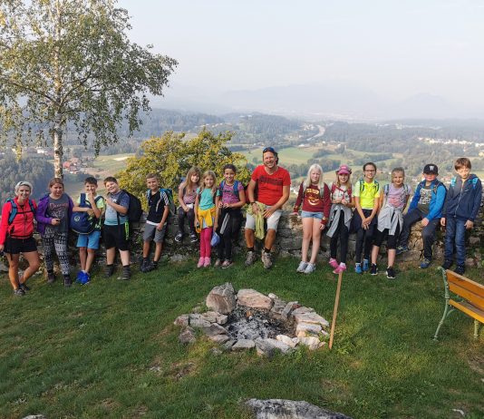 Wandertag der 4.a – Pešačenje 4.a razreda