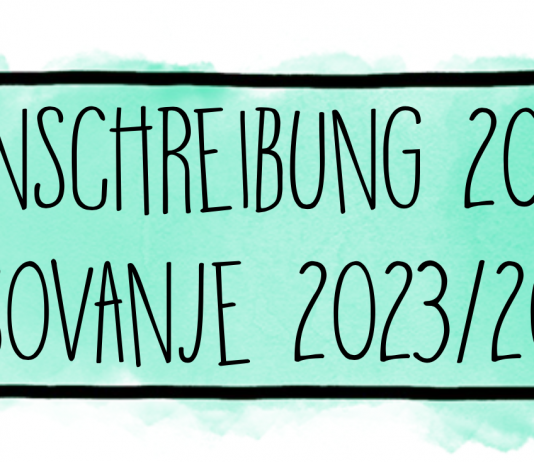 Schuleinschreibung 2023|2024 | Vpisovanje za šolsko leto 2023|2024