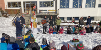 Besuch vom Nikolaus | Miklavž na obisku