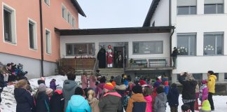 Heiliger Nikolaus zu Besuch