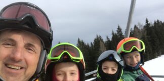 Bezirksskischultag / okrajni smučarski dan