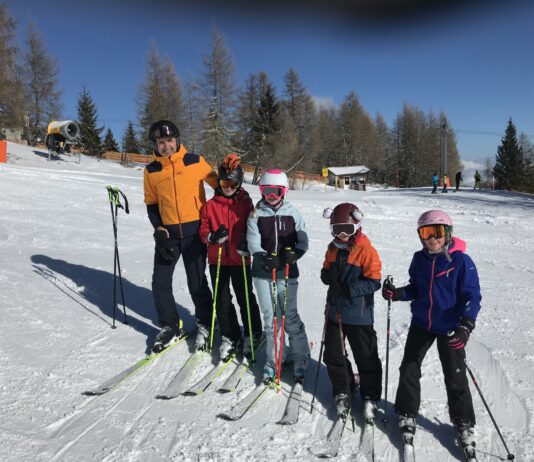 Bezirksschischultag / okrajni smučarski dan