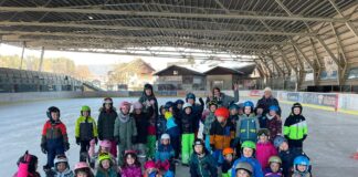 Spaß am Eis / veselje pri drsanju