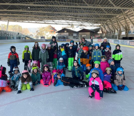Spaß am Eis / veselje pri drsanju