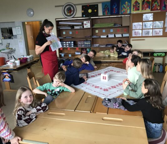 Workshop „Meine gesunde Jause“ / Delavnica „Moja zdrava malica“