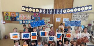 Acryl trifft Leinwand / akril sreča platno