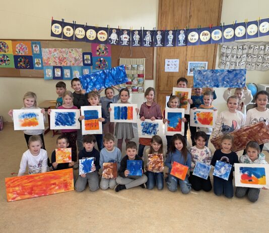 Acryl trifft Leinwand / akril sreča platno