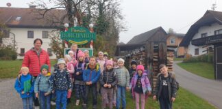 Lehrausgang Bauernhof Borchardt| obisk kmetije