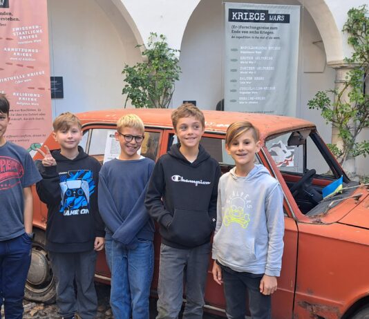 Die 4a auf Entdeckungsreise in Villach | 4a na raziskovanju v Beljaku